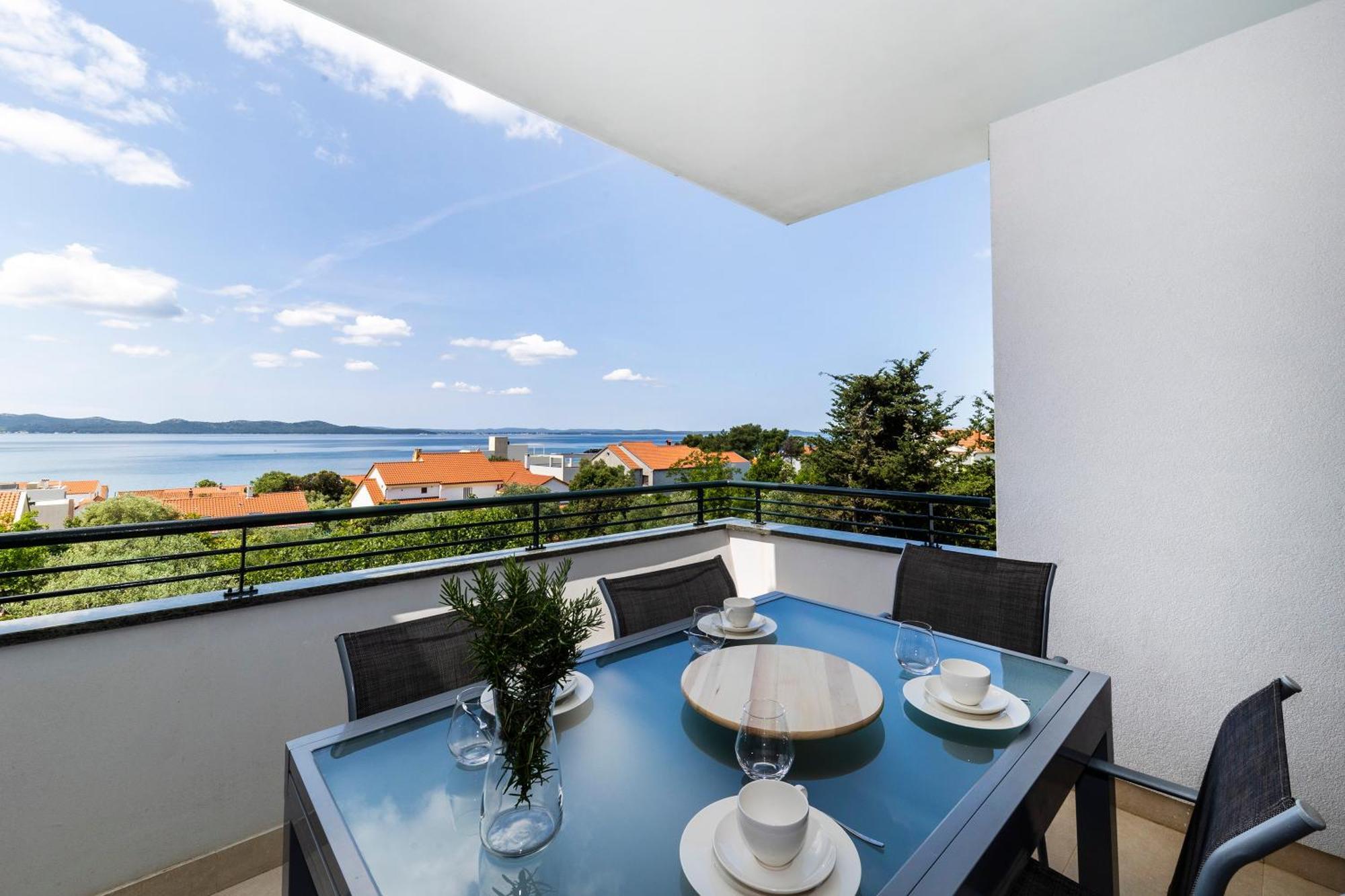 Apartments Vallis Rabiosa Zadar Rum bild