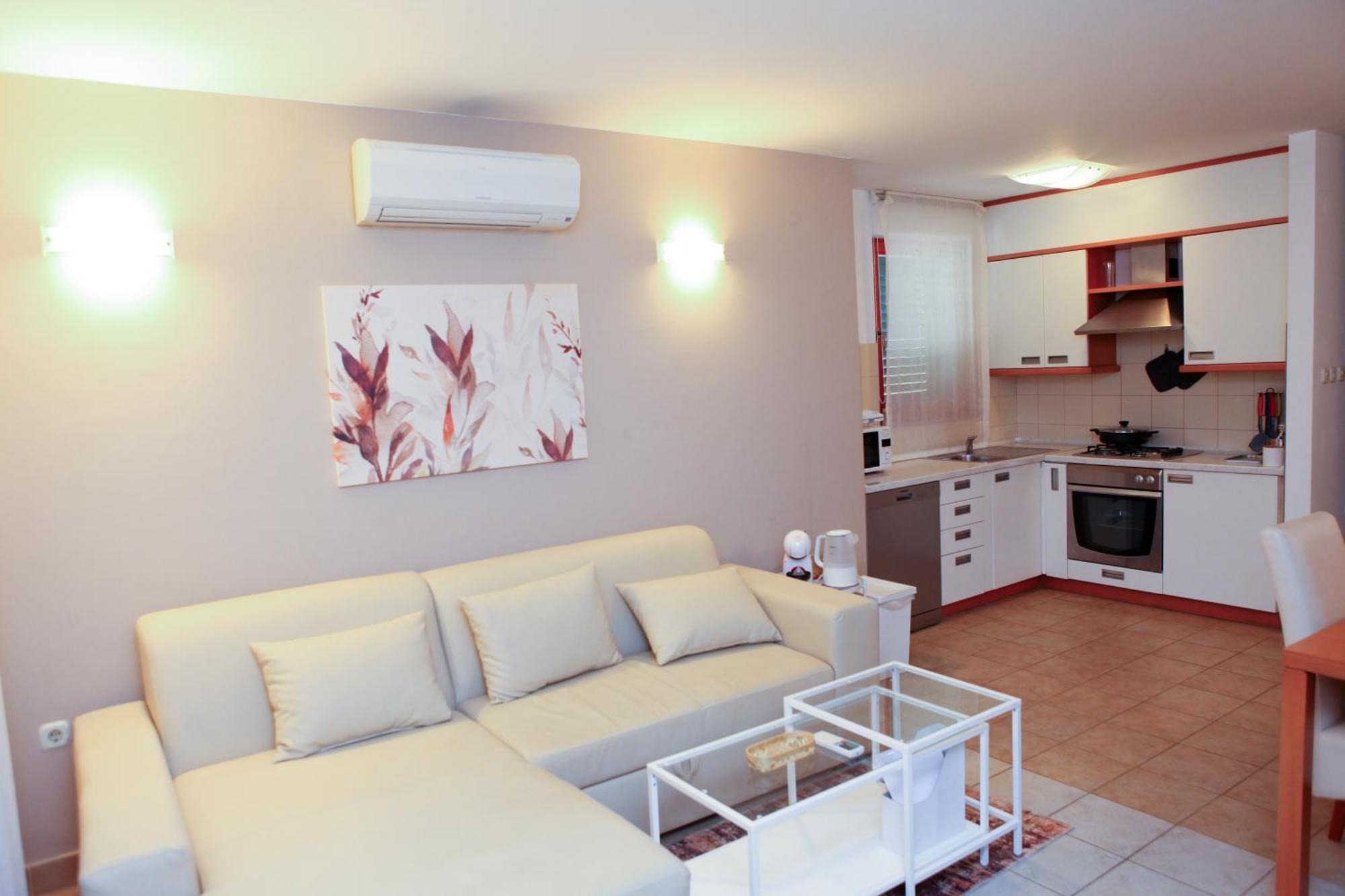 Apartments Vallis Rabiosa Zadar Rum bild