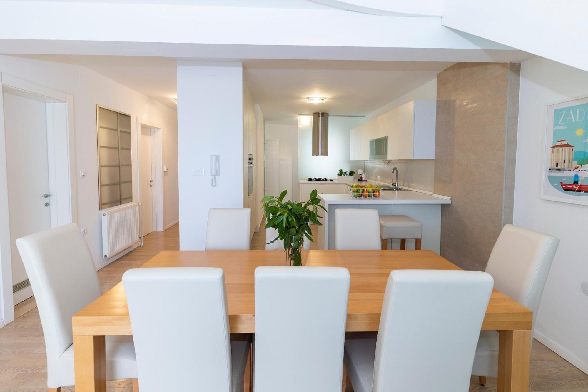 Apartments Vallis Rabiosa Zadar Rum bild